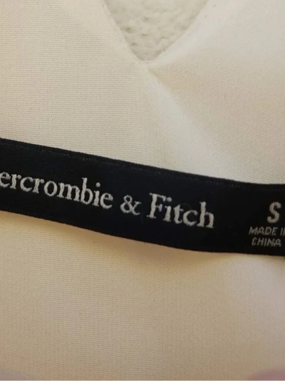 Abercrombie & Fitch Plunge Godet Skirt Maxi Dress